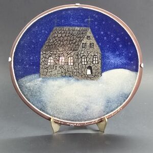 Vintage Signed Arabia Finland Heljä Liukko-Sundström Ceramic Wall Art – 1983